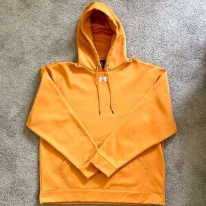 Under Armour Orange Men's Hooded Sweatshirt